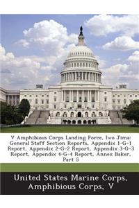 V Amphibious Corps Landing Force, Iwo Jima