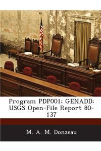 Program Pdp001; Genadd
