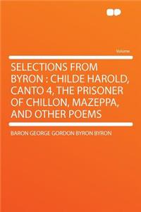 Selections from Byron