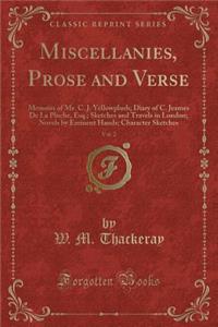 Miscellanies, Prose and Verse, Vol. 2
