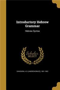 Introductory Hebrew Grammar