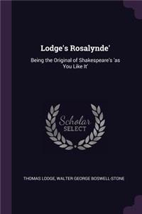 Lodge's Rosalynde'