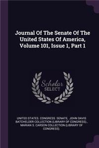 Journal of the Senate of the United States of America, Volume 101, Issue 1, Part 1