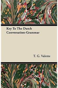 Key To The Dutch Conversation-Grammar