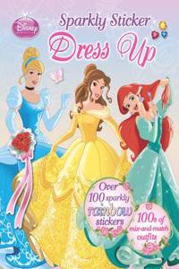 Disney Princess Sparkly Sticker Dress Up