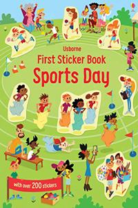 First Sticker Book Sports Day