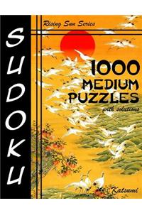 1000 Medium Sudoku Puzzles With Solutions