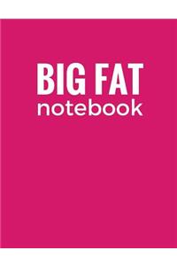 Big Fat Notebook (600 Pages)
