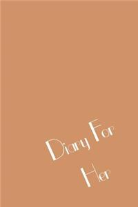 Diary For Her