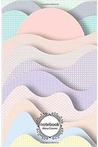 Notebook: Journal Dot-grid, Graph, Lined, Blank No Lined Art No.11 Pocket Notebook