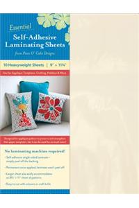 Essential Self-Adhesive Laminating Sheets from Piece O' Cake Designs