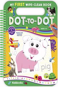 My First Wipe-Clean Book: Dot-To-Dot