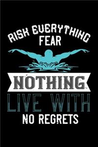 Risk Everything Fear Nothing Live With No Regrets