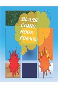 Blank Comic Book-Comic Sketch Book