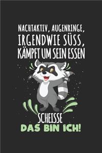 Notte attiva, occhiaie, in qualche modo carino, in lotta per il suo cibo - merda, sono io!