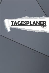 Tagesplaner industrial Metall