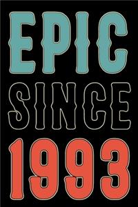 Epic Since 1993 Journal Notebook