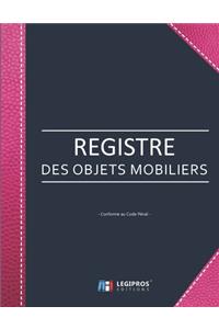 Registre des Objets Mobiliers - Conforme au code pénal