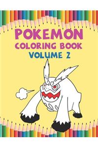 Pokemon Coloring Book Volume 2