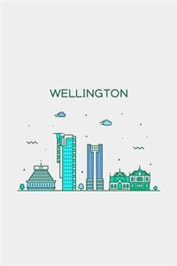 Wellington Minimalist Travel Notebook [Lined] [6x9] [110 pages]