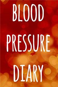 Blood Pressure Log Book