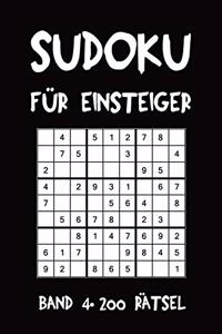 Sudoku Für Einsteiger Band 4 200 Rätsel