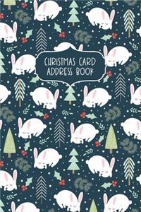 Christmas Card Address Book