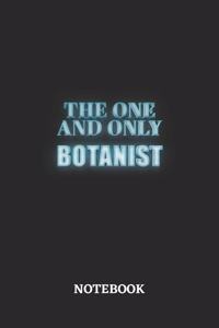 The One And Only Botanist Notebook