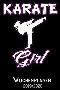 Karate Girl - Wochenplaner 2019 - 2020