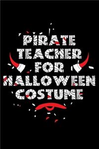 Pirate Teacher for Halloween Costume