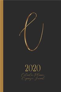 C - 2020 Calendar, Planner, Organizer, Journal