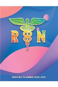RN Monthly Planner 2020-2021