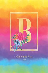 Weekly & Monthly Planner 2020 B