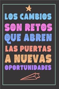 Cuaderno Con Frase Sobre Oportunidades