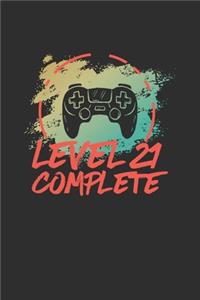 Level 21 Complete