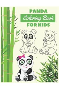 Panda Coloring Book For Kids