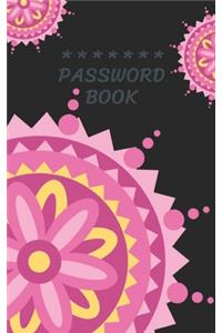 Internet Password Book with Tabs Keeper Manager And Organizer You All Password Notebook Mandala