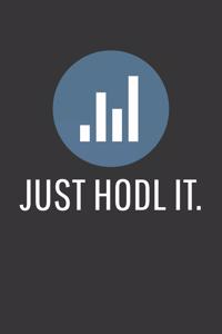 Just Hodl It Iconomi Notebook
