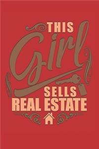 Girl Sells Real Estate Dot Grid