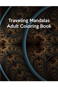 Traveling Mandalas Adult Coloring Book