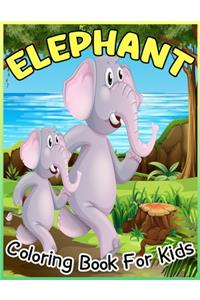 ELEPHANT Coloring Book For kids