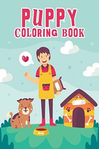 Puppy Coloring Book