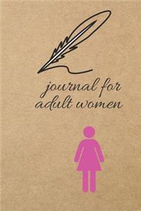 Journal for Adult Women