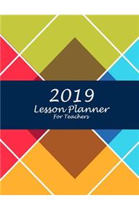 2019 Lesson Planner for Teachers