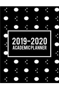 2019-2020 Academic Planner: Art Black Book, 8.5 X 11 Two Year Planner Academic 2019-2020 Calendar Book Weekly Monthly Planner, Agenda Planner, Calendar Schedule Organizer Journal Notebook (24 Months Calendar Planner)