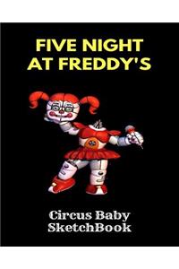 Circus Baby Sketchbook Five Nights at Freddy's
