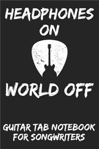 Headphones on World Off