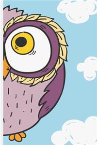 Cute Owl Composition Notebook
