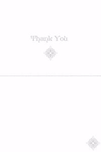 Thank you Cards - Flower