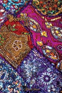 Bejeweled Touch of India Journal (blank, unlined travel diary for drawing writing journaling sketching, notebook to write in for girls women, prayer journal, good gifts for bridesmaid bride, wedding planner, draw, sketch, art, artist, MV best selle